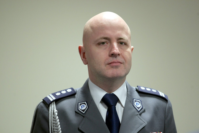 Jarosław Szymczyk odebrał nominację na świętokrzyskiego komendanta policji, 2012 r.