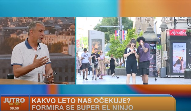 Meteorolog RHMZ Goran Mihajlović