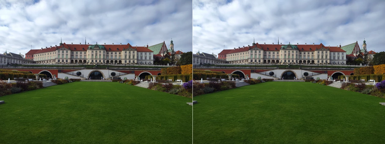 Zdjęcia w rozdzielczości 200 MP z aparatów Motoroli Edge 30 Ultra (po lewej) oraz Xiaomi 12T Pro (kliknij, aby powiększyć)