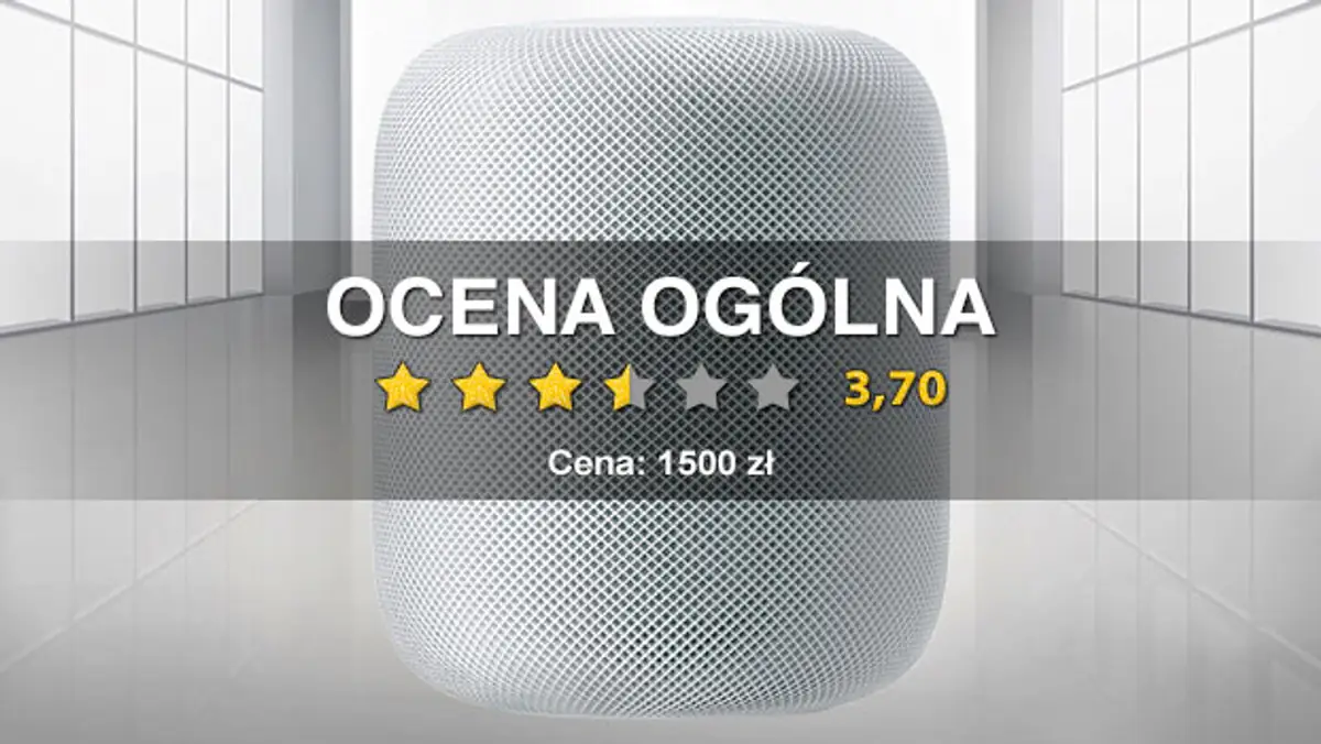 Siri brzmi świetnie. Test głośnika Apple HomePod