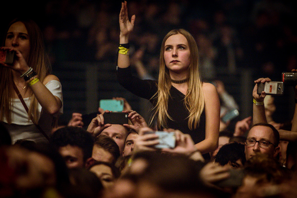 Martin Garrix - koncert w Tauron Arena Kraków - zdjęcia publiczności