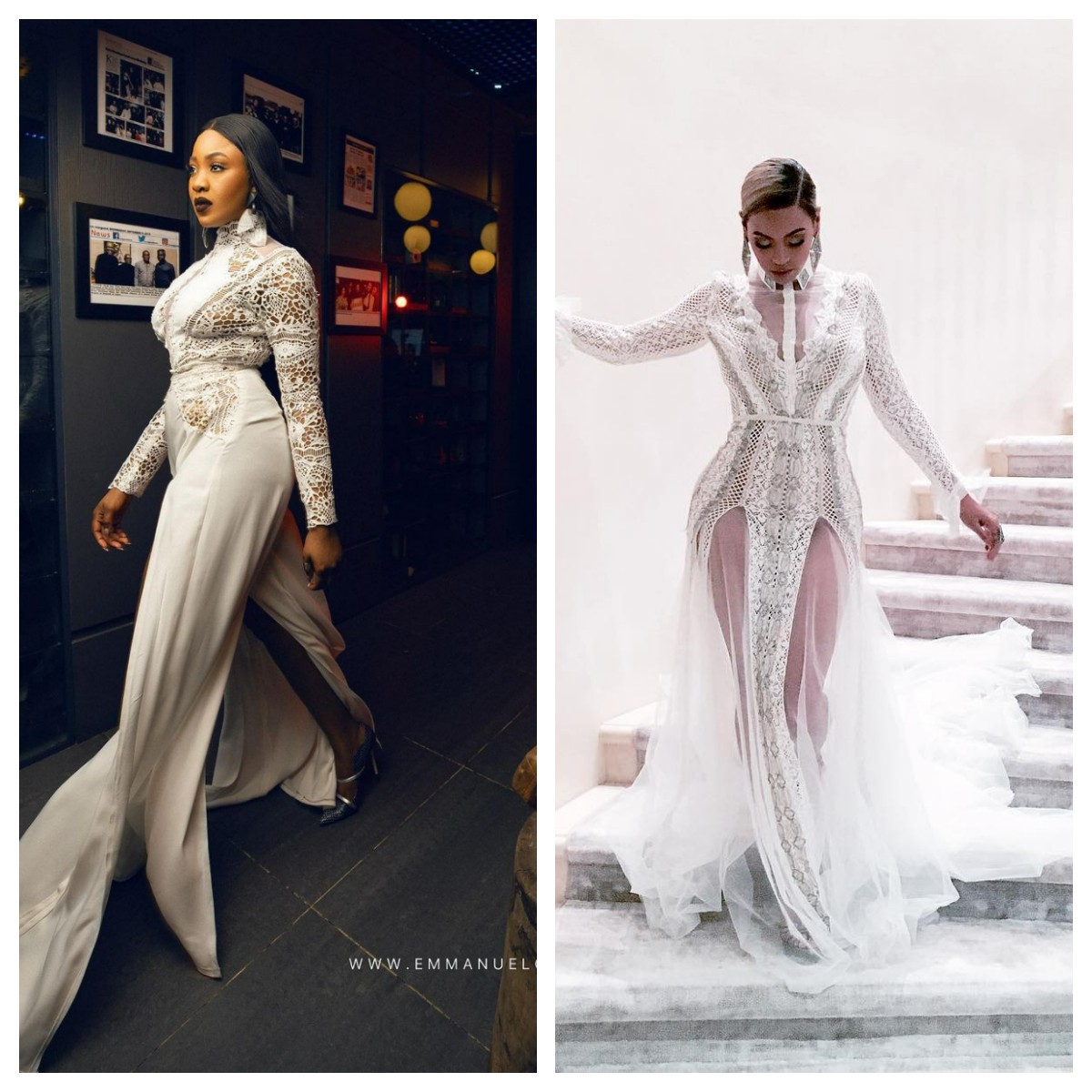 5 times Nigerian celebrities recreated Beyonce's outfits | Pulse Nigeria