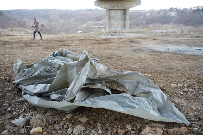 Džak sa raspalom kožom