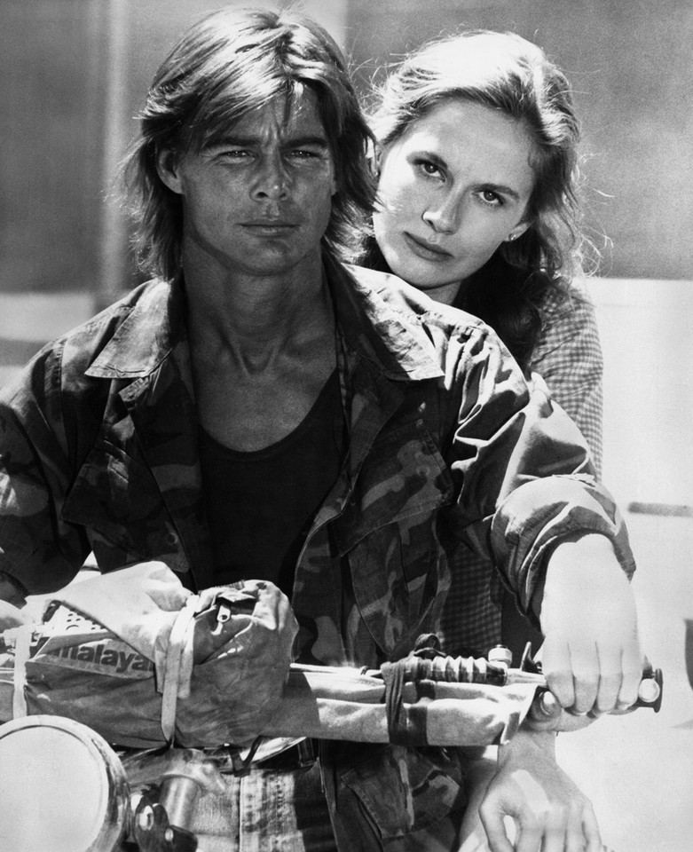 Jan-Michael Vincent i Dominique Sanda w filmie "Aleja potępionych" (1977)