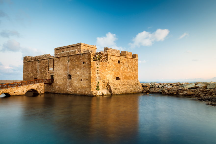 XIV-wieczny fort - Pafos, Cypr