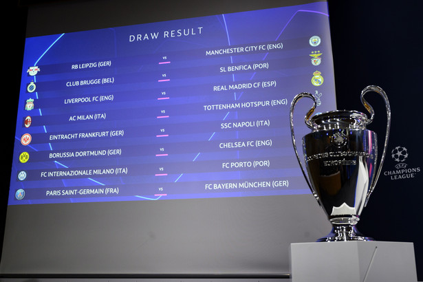 Liga Mistrzów UEFA wyniki losowania