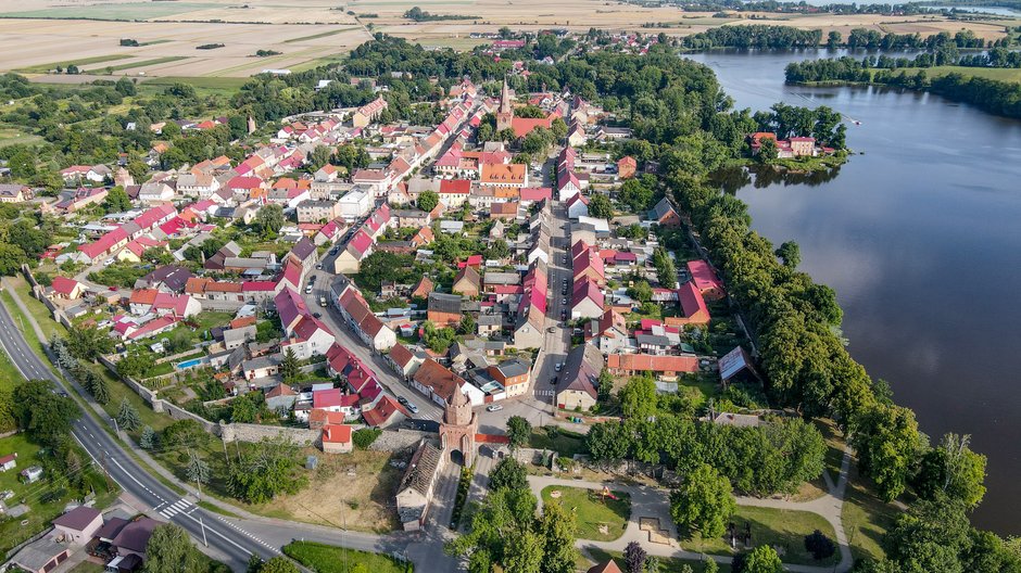 Trzcińsko-Zdrój - projekt "Miasta stojące murem"