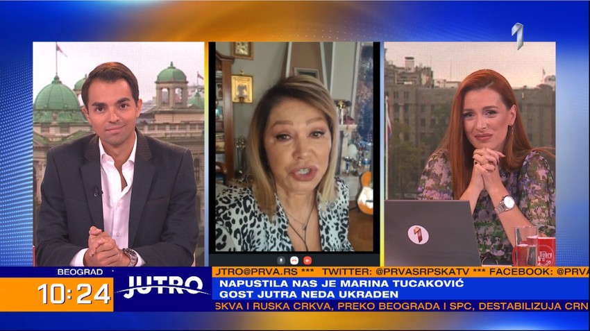 Neda Ukraden jutarnji program Prve