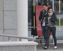 Lewandowski z ukochaną odpoczywał w Sopocie