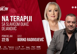 Borko Radivojević, emisija "Na terapiji sa Slavicom Đukić Dejanović"