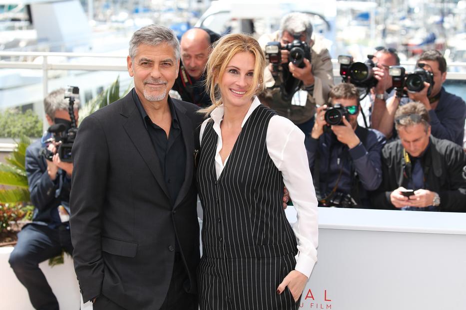 Julia Roberts és George Clooney együtt Fotó: Getty Images