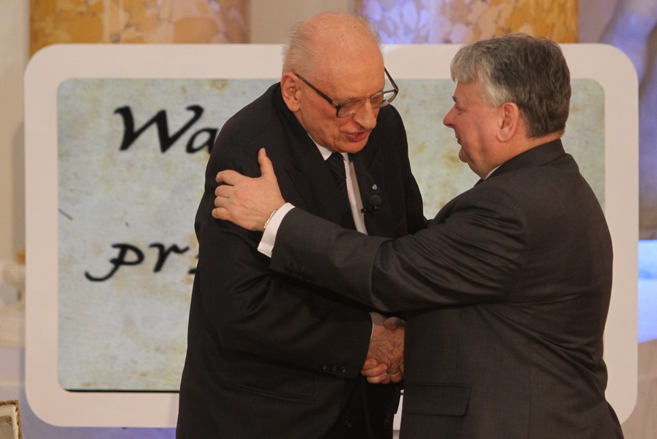 WARSZAWA ZAMEK KRÓLEWSKI W. BARTOSZEWSKI JUBILEUSZ 90 URODZINY