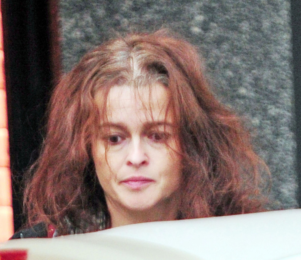 
Helena Bonham Carter - to nie był jej najlepszy dzień!