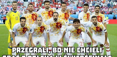 Memy po sensacyjnej porażce Hiszpanii z Chorwacją. GALERIA