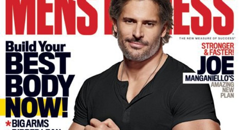 Joe Manganiello on cover of Men's Fitness magazine