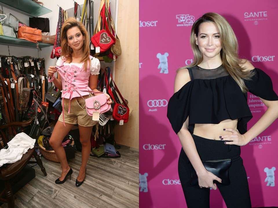 Mandy Capristo w 2007 i 2014 roku