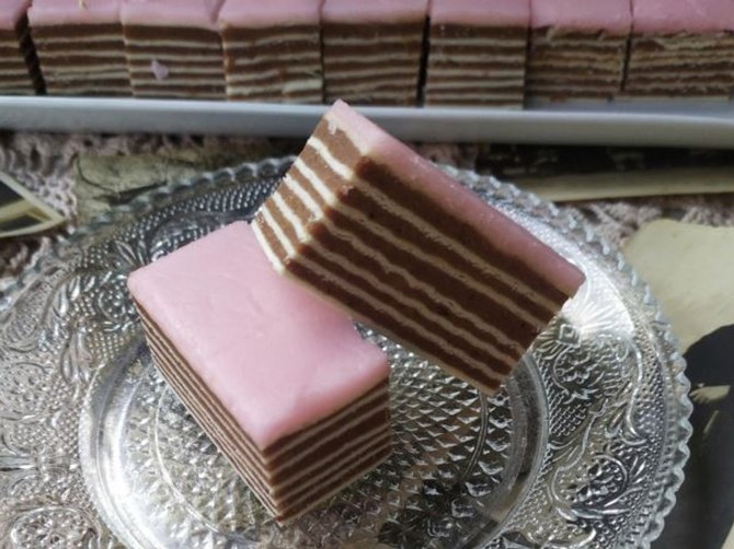 Posna rozen torta