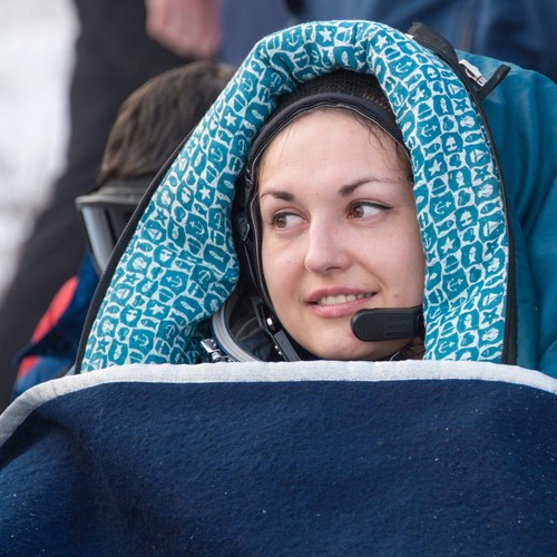 Lądowanie astronautów z ISS w Kazachstanie