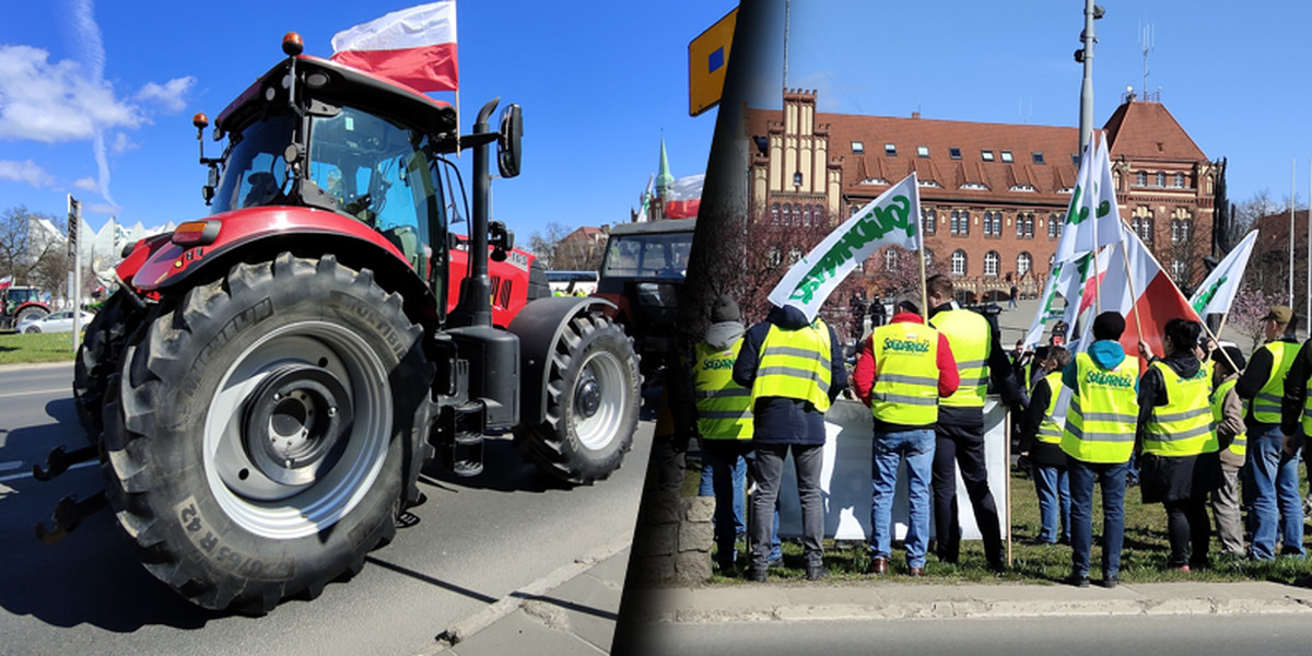 Rolnicy w Szczecinie byli wściekli, ale i... zaskakująco spokojni.