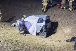 Tragiczny wypadek na S3. Na samochód z Ukrainy najechała ciężarówka. Pasażer zginął