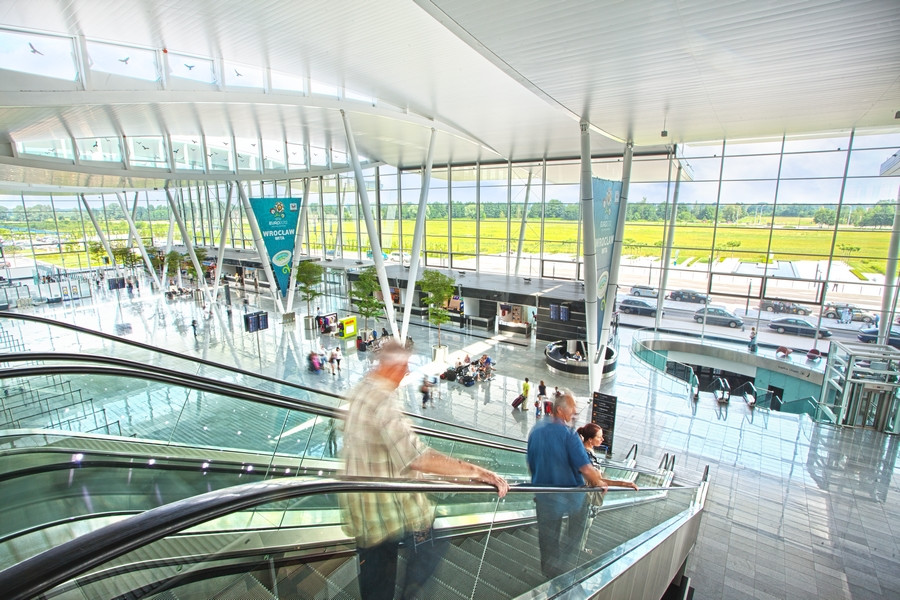 Wrocław, lotnisko - nowy terminal