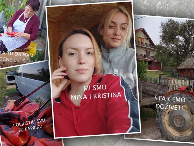 Mina i Kristina završile fakultete u inostranstvu pa se vratile na selo kod babe i dede