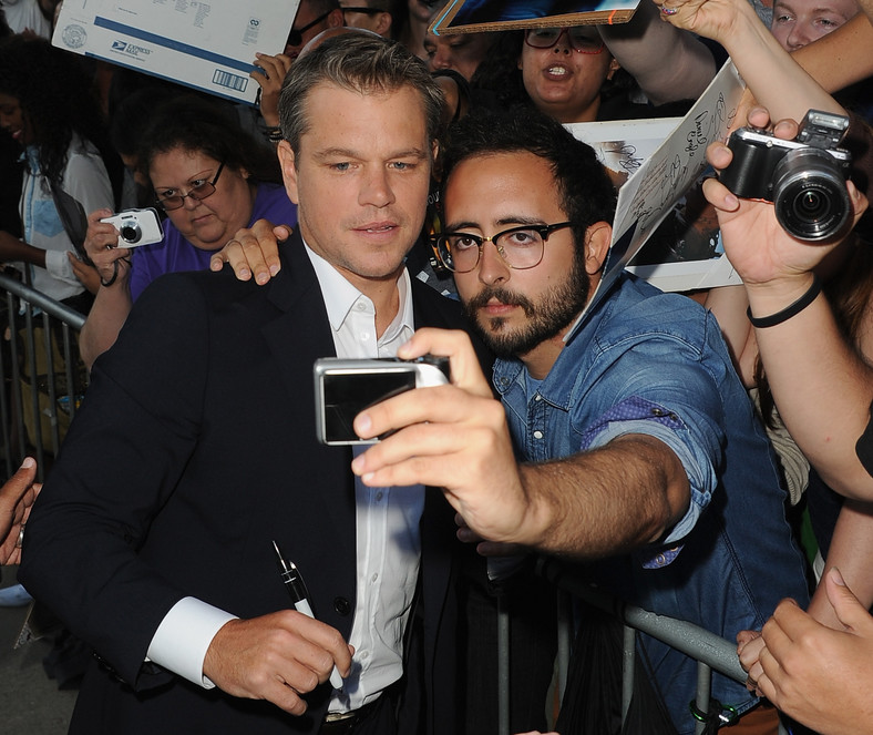 Matt Damon z fanem