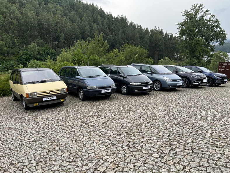 6 generacji Renault Espace