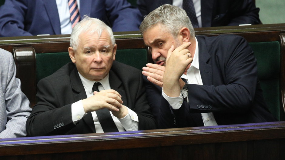 Jarosław Kaczyński i Jan Krzysztof Ardanowski 