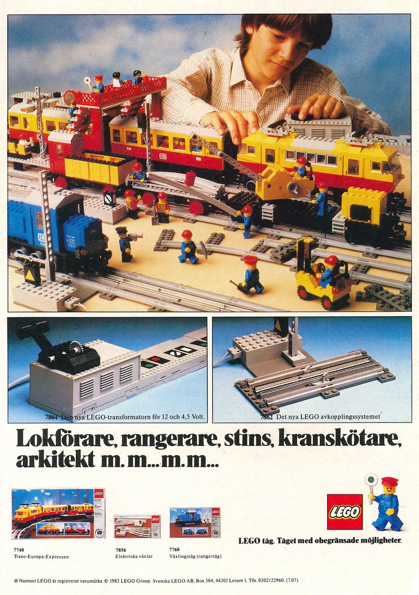 Stare reklamy Lego