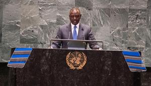 President William Ruto at the United Nations General Assembly