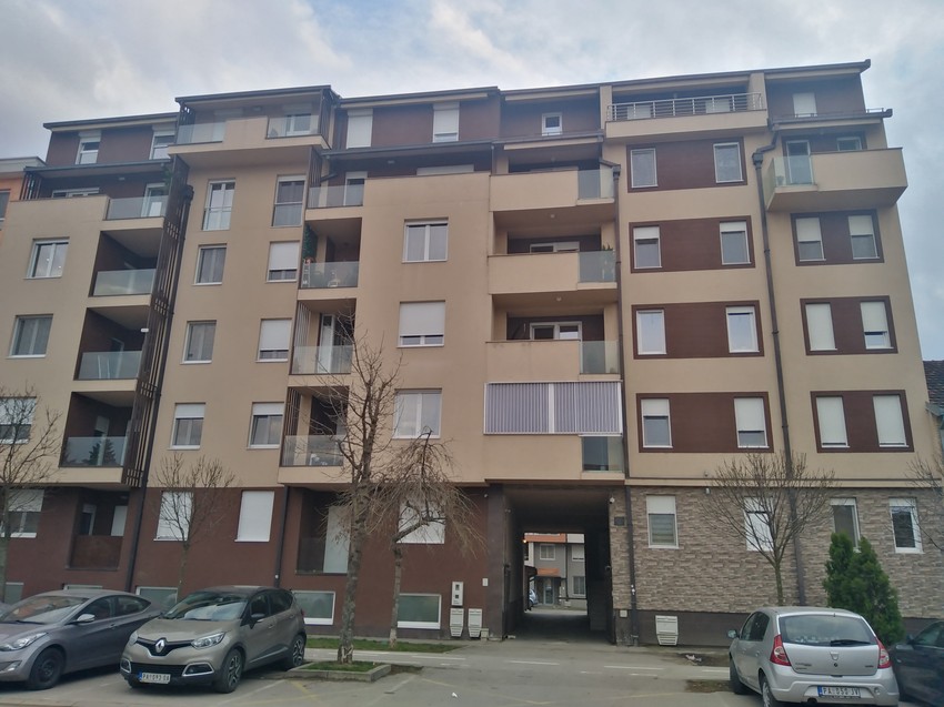 Zgrada u kojoj se nalazi njegov stan