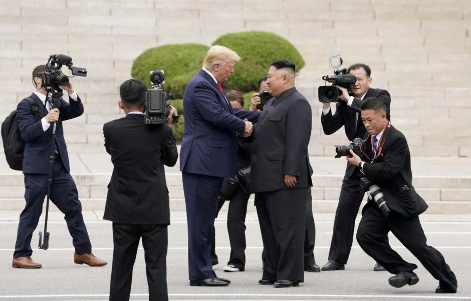 Južna Koreja je obustavila turističke posete Panmundžomu u demilitarizovanoj zoni, gde je održan poslednji susret Trampa i Kima 2019. godine | Foto: Reuters