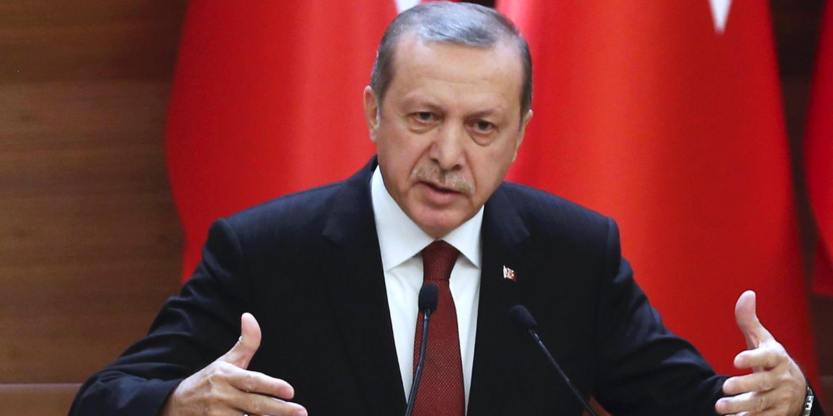 Recep Erdogan. Prezydent Turcji 