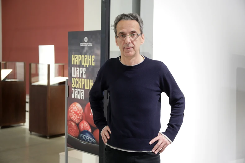 Saša Srećković, kustos savetnik u Etnografskom muzeju u Beogradu