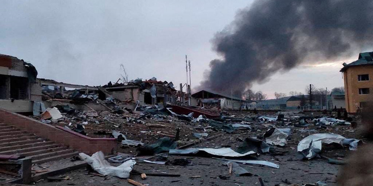 Wojna w Ukrainie. Rosyjskie bombardowanie obudziło mieszkańców Podkarpacia.