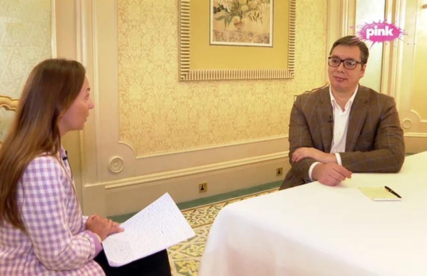 EKSKLUZIVNO IZ ABU DABIJA Aleksandar Vučić