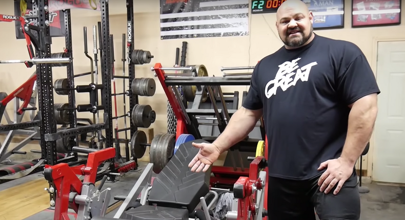 Watch Brian Shaw Give a Tour of His $150,000 Gym