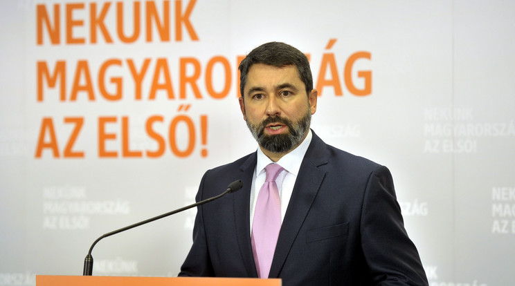 Hidvéghi Balázs, a Fidesz európai parlamenti (EP) képviselője/MTI/Kovács Attila