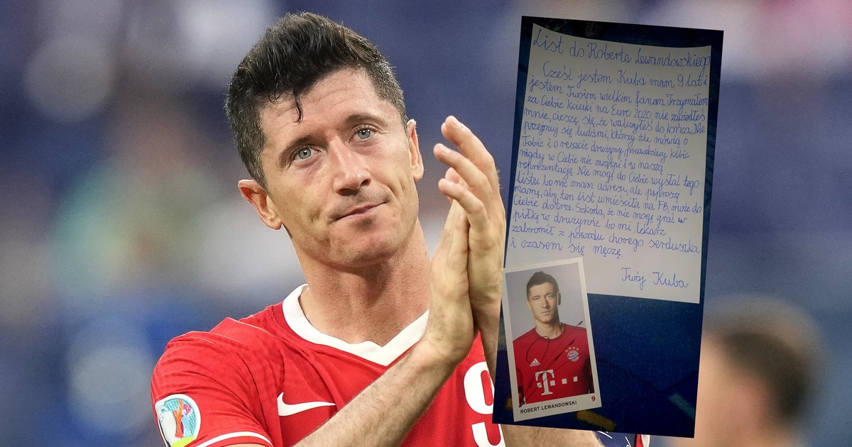 Jak Wysłać List Do Roberta Lewandowskiego Euro 2020. Poruszający list chłopca do Roberta Lewandowskiego. Reagują