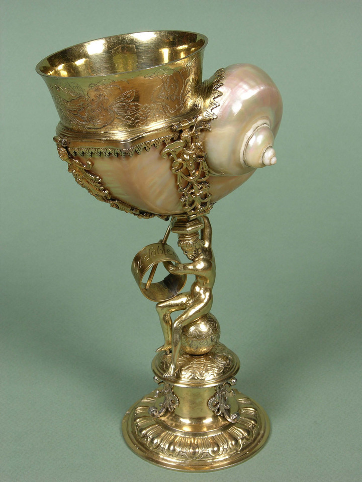 Puchar &quot;nautilus&quot;, Norymberga, 1603–1609, Muzeum Narodowe w Krakowie