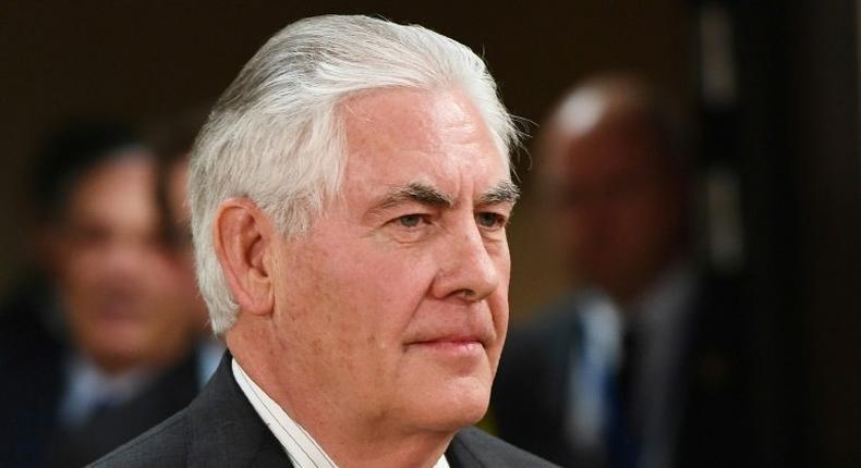 Rex Tillerson is due to meet with Russian Foreign Minister Sergei Lavrov in Moscow on Tuesday