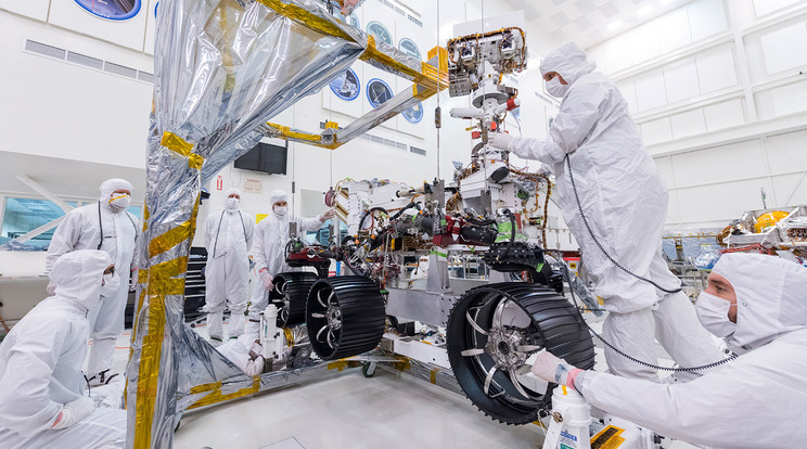 A NASA új járművéről csak a robotkarok hiányoznak