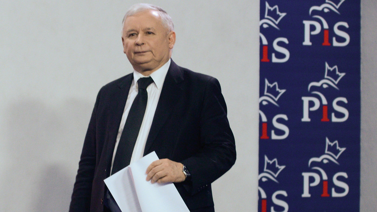 WARSZAWA PIS KACZYŃSKI KONFERENCJA (Jarosław Kaczyński)