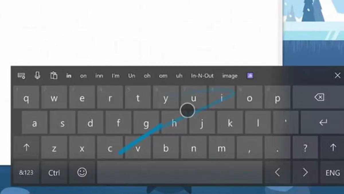 Swiftkey w Windows 10 być może sugeruje nowy typ urządzeń z okienkami