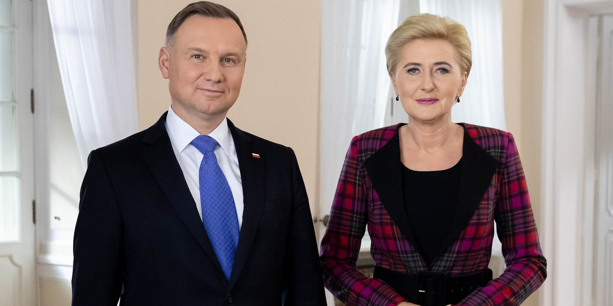  Andrzej Duda i Agata Kornhauser-Duda 