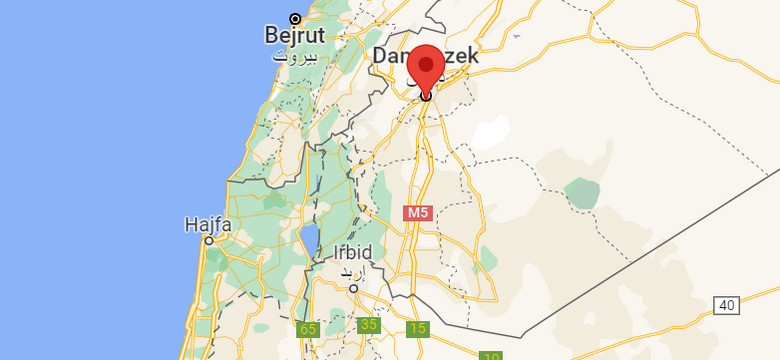 Izraelski atak rakietowy w pobliżu Damaszku