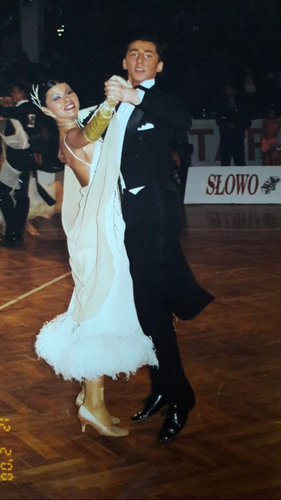 Rafał Maserak i Sylwia Zając w latach 90-tych