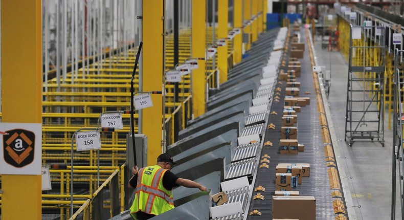 Amazon warehouse