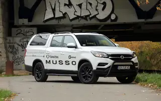 SsangYong Musso Grand – nie tylko do pracy